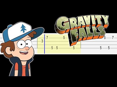 Gravity Falls Theme (Easy Ukulele Tabs Tutorial)