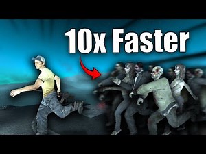 Left 4 Dead 2 But Zombies Are 10x Faster