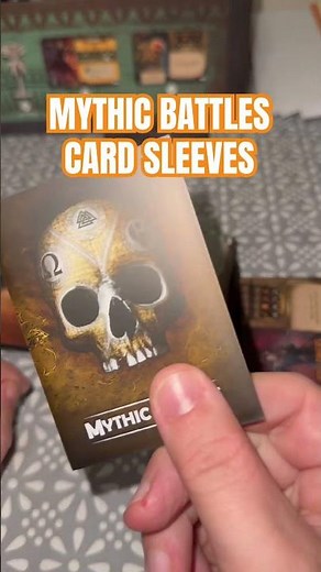 Mythic Battles Card Sleeve tutorial