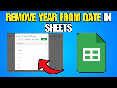 How To Remove Year From Date In Google Sheets And Excel (Step By Step Guide)