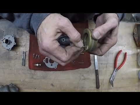 Briggs and Stratton Flo Jet Updraft Carburetor Rebuild #smallenginenation