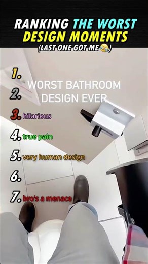 Ranking The WORST Design Moments!😂😂#trending