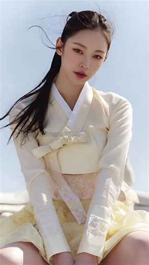 Feeling cute in my Hanbok, might delete later. 💥 Plot twist: I’m keeping it! 😎 Are you ready for a selfie? 🤳 #korea #hanbok #beautiful #selfie