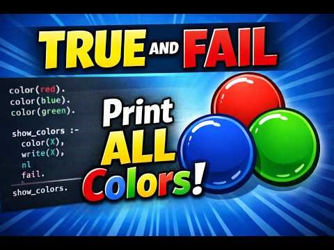N-Prolog True and fail in Prolog explained (backtracking control)
