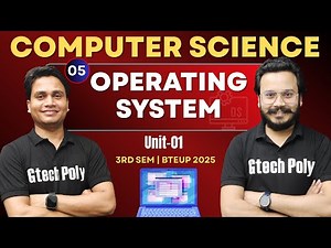 Operating System | Unit -01 P-05 | 3rd Sem by Deepak Sir BTEUP 2025 ‪@gtechpoly‬