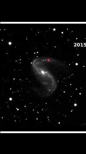 Massive Supernova Explodes in Galaxy NGC 2442 — Caught on Camera! #supernova