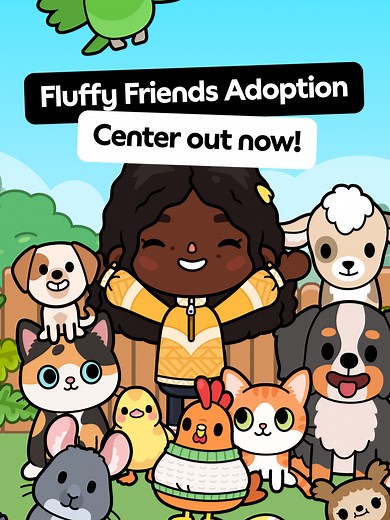 Fluffy Friends Adoption Center in Toca Boca World Guide