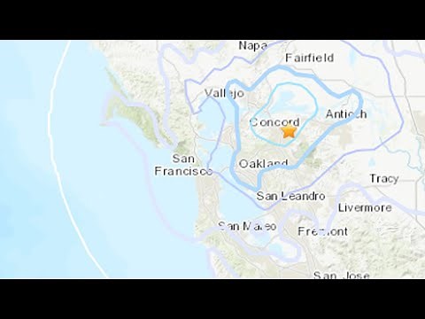 Preliminary 3.7 earthquake strikes near Concord, USGS says