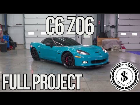 Miami Blue C6 Z06 Project Car