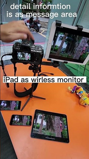 iPad as monitor for atem mini pro & DSLR camera
