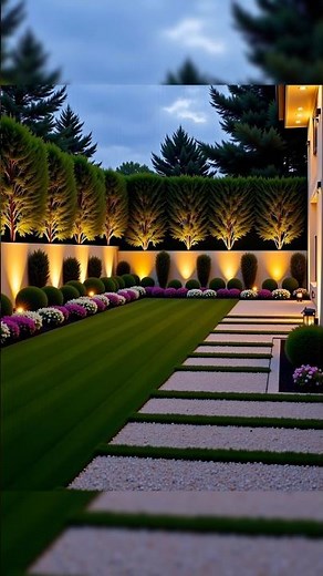 Garden Lighting Ideas at Night 2025 ✨ | Stylish Outdoor Lights & Modern Landscaping Inspiration