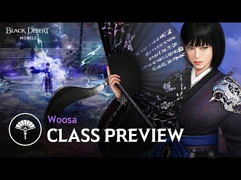 Woosa NEW Class Preview 🦋🌪️ [Black Desert Mobile]