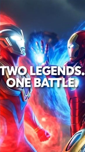 ​ULTRAMAN VS IRON MAN: The Ultimate Crossover Battle! #ultraman #ironman