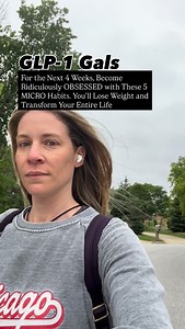 Mini But Mighty! These habits can transform your life on GLP-1 meds. And they’re not what you’d expect. 1. Front-load your day with healthy habits. Strength training and movement FIRST. Get them crossed off the list before you talk yourself out of them later. Set the tone for your entire day. 2. Quick wins, especially in the morning. I drink a big glass of water first thing. That’s it. Call it a win. It’s that first identity shift of becoming healthy the second you wake up. 3. No snooze button. 