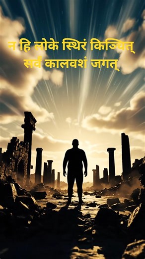 Na Hi Loke Sthiram Kinchit Garud Puran Sach | Sab Kuch Samay Ke Adheen Hai ⏳🔥 #shorts