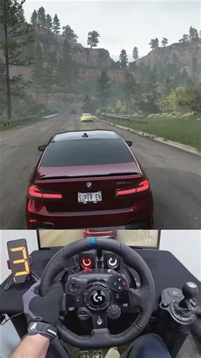 BMW-M5-CS-1200HP-Forza-Horizon-5-Logitec Part final #bmw #forza #cargames