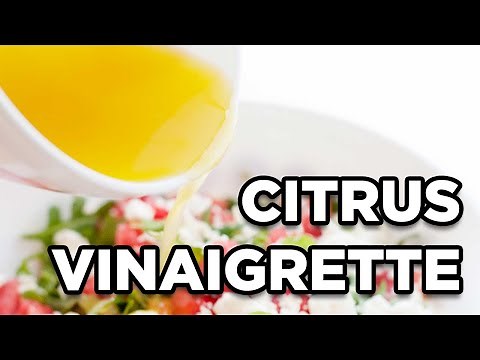 Easy Citrus Vinaigrette | Vinaigrette Dressing by MOMables
