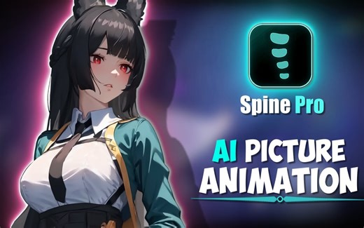 太赞了，spine2D动画全流程展示~