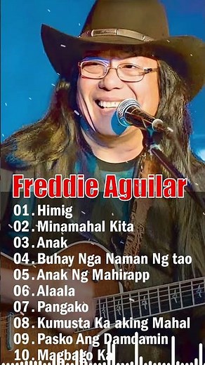 Best songs of Freddie Aguilar ~ Freddie Aguilar Greatest Hits Of All Time