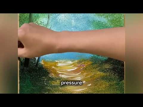 Steel Wool Painting Hack! How to Paint a Magical Forest (EASY) 😊