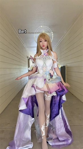 I haven’t finished styling Cyrenes wig yet but this is the prettiest cosplay ever 😭💕💕 #cyrene #cosplay #cosplayer #honkaistarrail #hsr