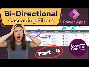 Create Pro-Level Cascading Filters in Power Apps | Part - 4