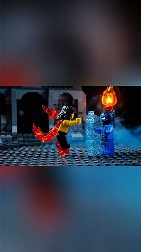 🔥 LEGO Mortal Kombat: Liu Kang vs Sub-Zero ❄️ | Pertarungan Epik! #lego #mortalkombat1 #liukang