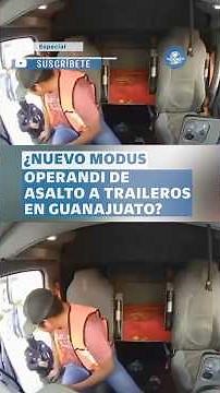 ¿Coincidencia o colusión? Detiene policía a trailero y segundos después lo asaltan