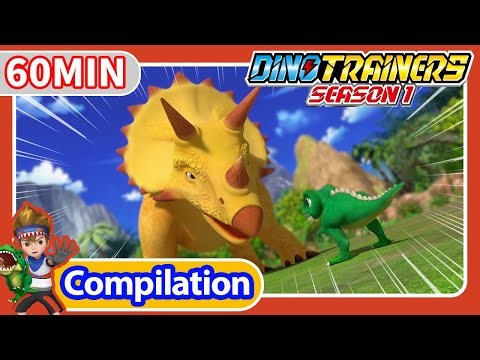 Dino Trainers S1 Compilation [01-06] | Dinosaurs for Kids | Trex | Cartoon | Toys | Robot | Jurassic