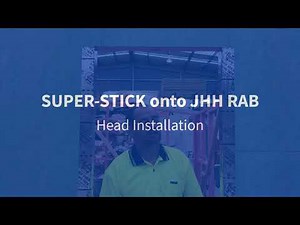 SUPER-STICK Flashing Tape Head Installation