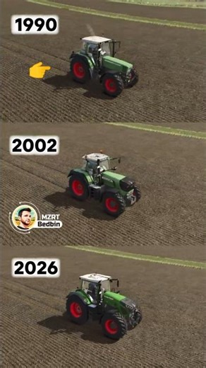 Fendt Tractors Evolution 🚜 (1990s–2026) #fendt #shorts