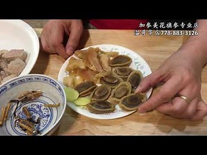 南非鲍鱼仔炖响螺鸡汤—【Maybel话你知】Dried Abalones and conch stewed Cordyceps chicken soup
