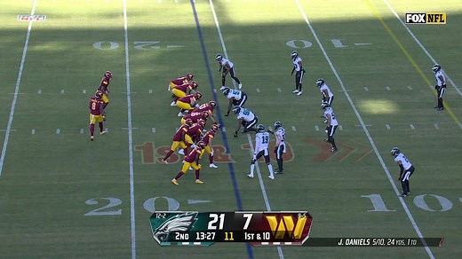 Cooper DeJean forces, recovers Robinson's second fumble vs. Eagles