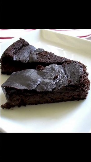 Keto - Chocolate Vegan Brownies #shorts