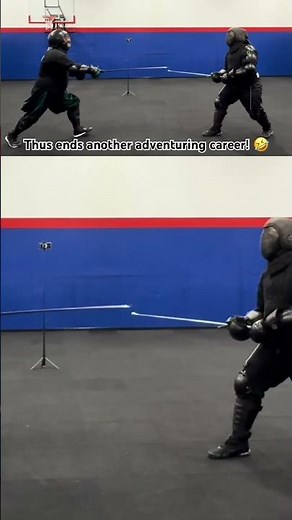 Until I took a sword to the knee… #hema #martialarts #history