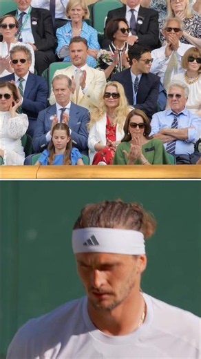 Zverev impressed the Royal Box with that one! 👏