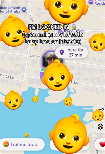 Spamming My Boyfriend with Baby Boo on Life360