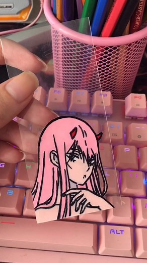 Zero two #fyp #fy #foryou #weeb #draw #drawing #anime #paint #darlinginthefranxx #darling #zerotwo #02 #darlingohayo