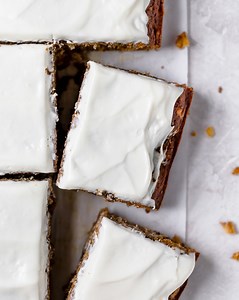 Zucchini Banana Cake with Cream Cheese Frosting
