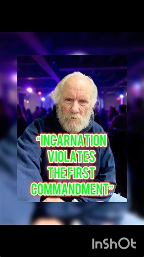 Incarnation violates the first Commandment