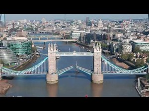 Stunning Views of Tower Bridge, London by Drone