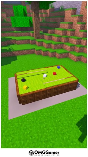 🎱 Minecraft Real Pool Table Bring the classic pool game to life in Minecraft! 💎🎮 Craft a realistic pool table setup with precision and creativity — perfect for your luxury base or game room build! 🏠✨ #MinecraftBuild #PoolTable #MinecraftIdeas #CreativeDesign #MinecraftInspiration #SurvivalBuild #LuxuryBase | OMGGamer