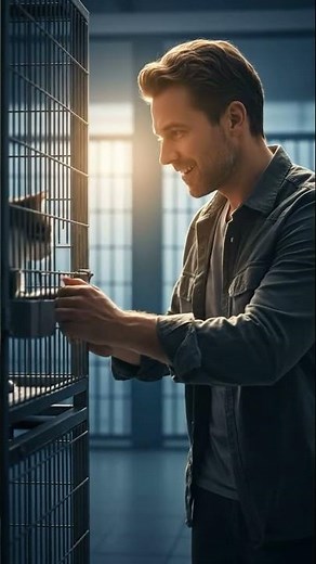 A Helpless Creature Is Freed from a Cage of Fear and Guided Into Safety