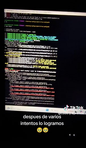 nunca nos demos por vencidos, poco a poco vamos aprendiendo 🧑‍💻😃