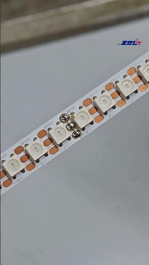 How I make my Dreamcolor LED strips glow: cut ➝ solder ➝ shine ✨