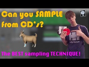 SAMPLING from CD's? | The BEST sampling TECHNIQUE | Logic Pro X