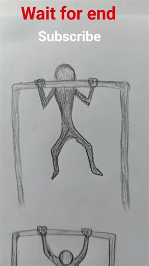 stick man to thicck man #easydrawing #art#howtodraw