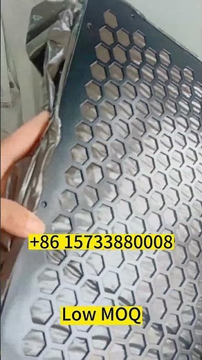 Perforated metal speaker grill mesh manufacturer