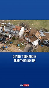 151K views · 1.2K reactions | Tornadoes have ripped through parts of the US as part of a monster storm that killed at least 34 people. #skynews #tornado #US | Sky News | Facebook