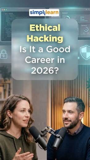 Is Ethical Hacking A Good Career In 2026 | Skills, Salary And Roadmap | #Shorts | #Simplilearn